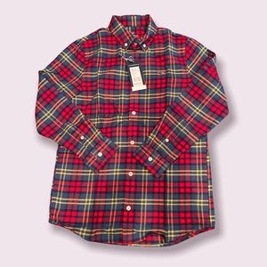 NEW Boys Vineyard Vines Classic Flannel M 12-14